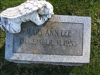 Lee, Mary Ann